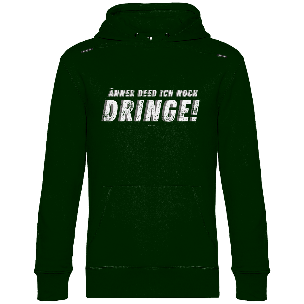 Herren Hoodie "Änner det ich noch dringe"