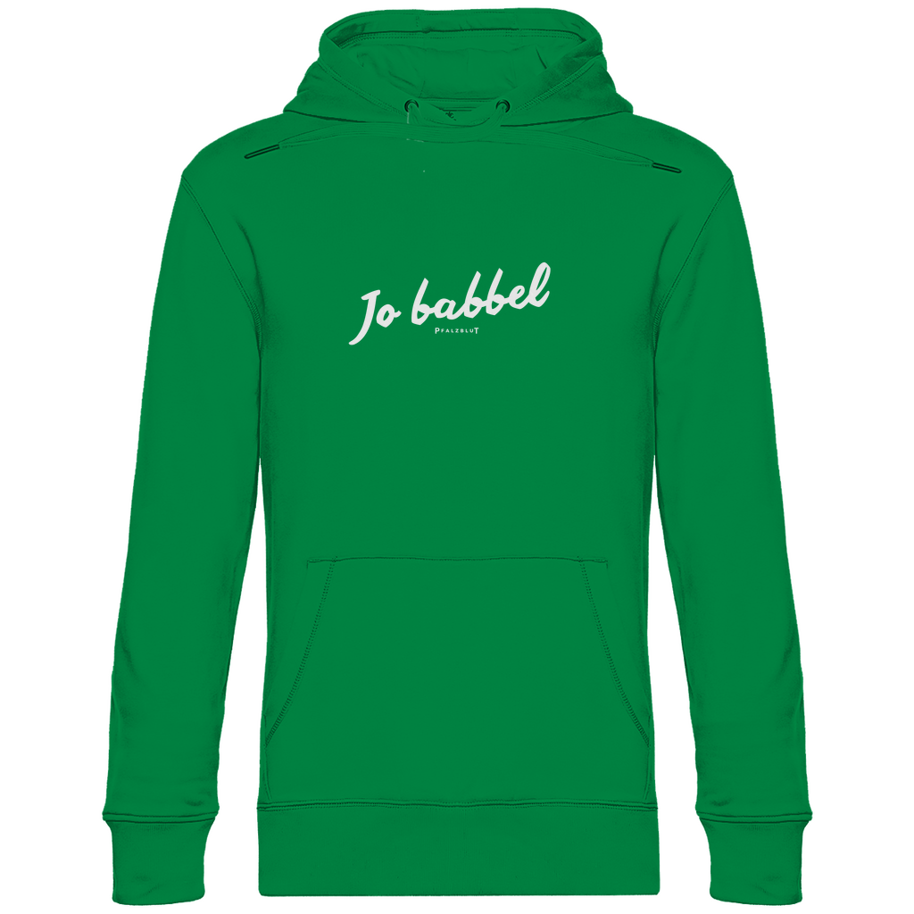 Herren Hoodie "Jo babbel"