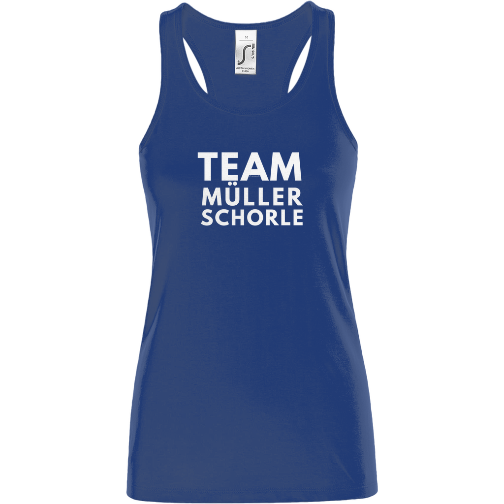 Damen Basic Tank Top "Team Müller Schorle"