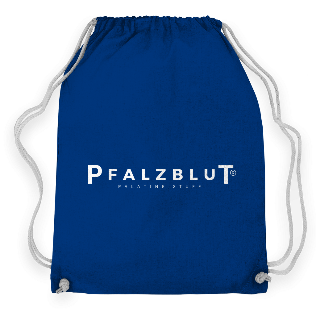 Turnbeutel Pfalzblut Logo Weiss