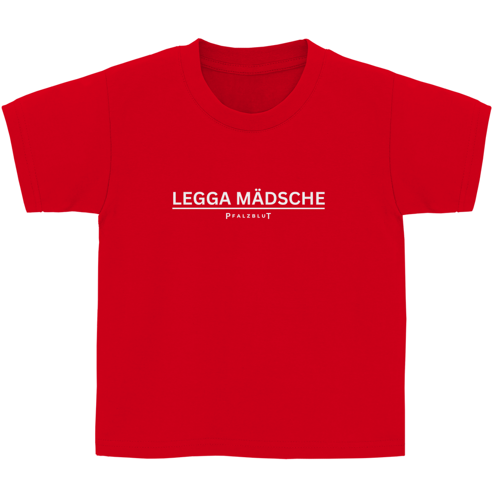 Kinder Basic T-Shirt "Legga Mädsche"
