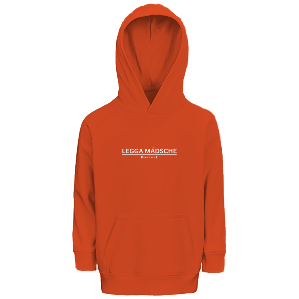 Kinder Premium Bio Hoodie "Legga Mädsche"
