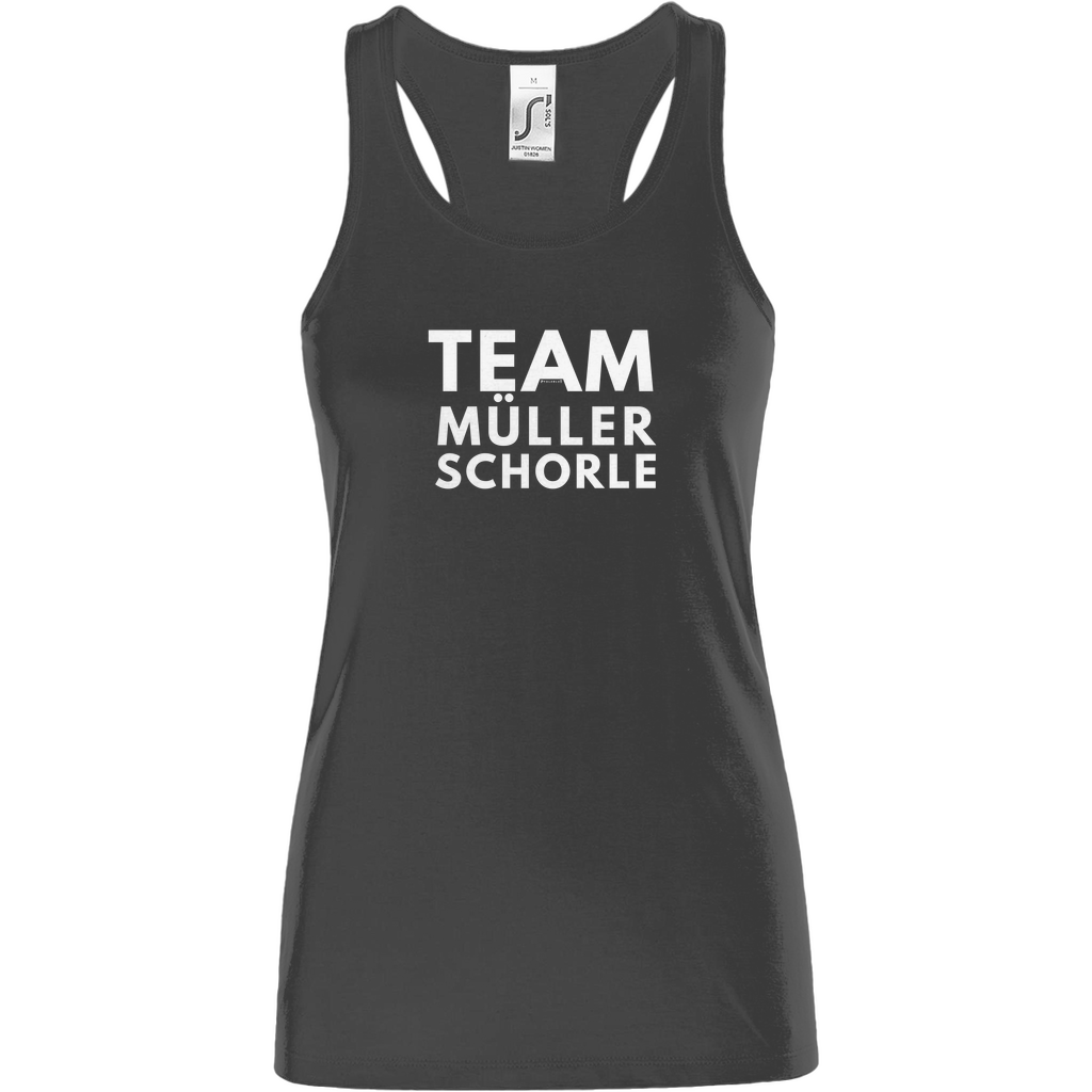 Damen Basic Tank Top "Team Müller Schorle"