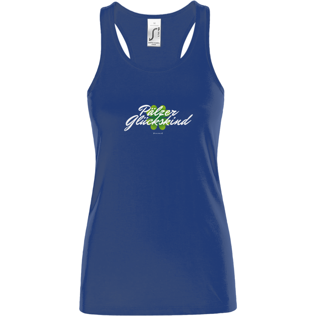 Damen Basic Tank Top "Pälzer Glückskind"