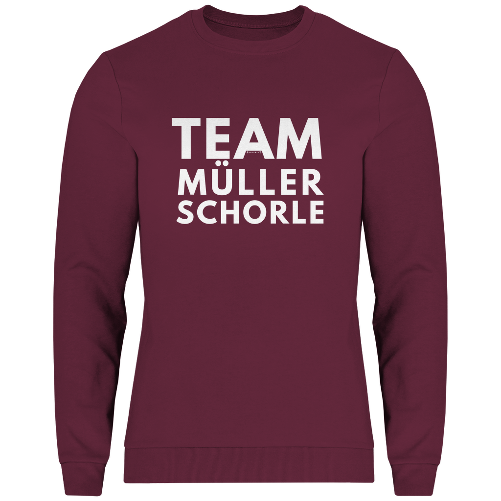 Herren Sweatshirt "Team Müller Schorle"