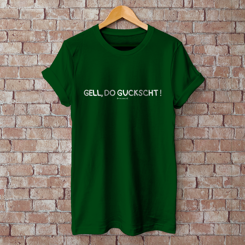 Herren T-Shirt "Gell, do guckscht"