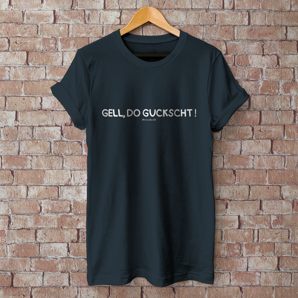 Herren T-Shirt "Gell, do guckscht"