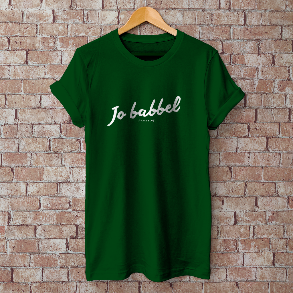 Herren T-Shirt "Jo babbel"