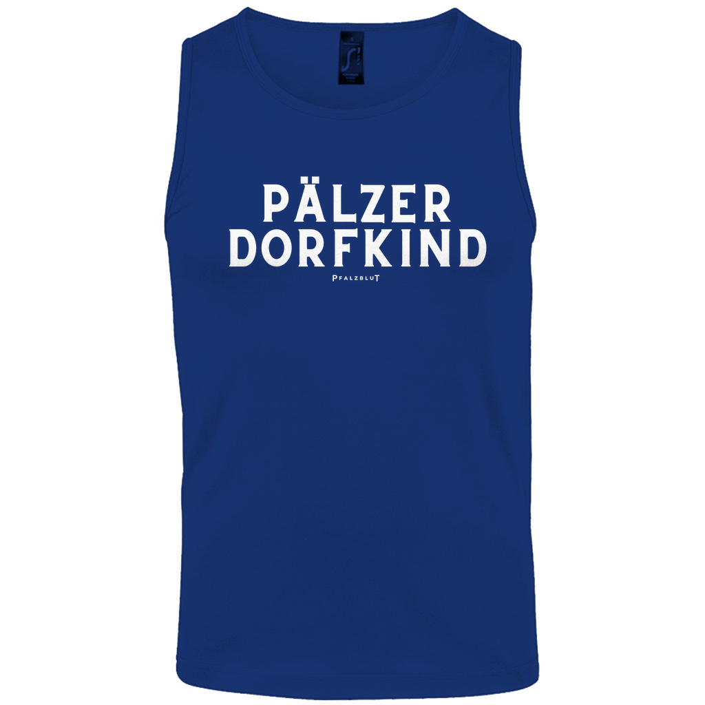 Herren Basic Tank Top "Pälzer Dorfkind"