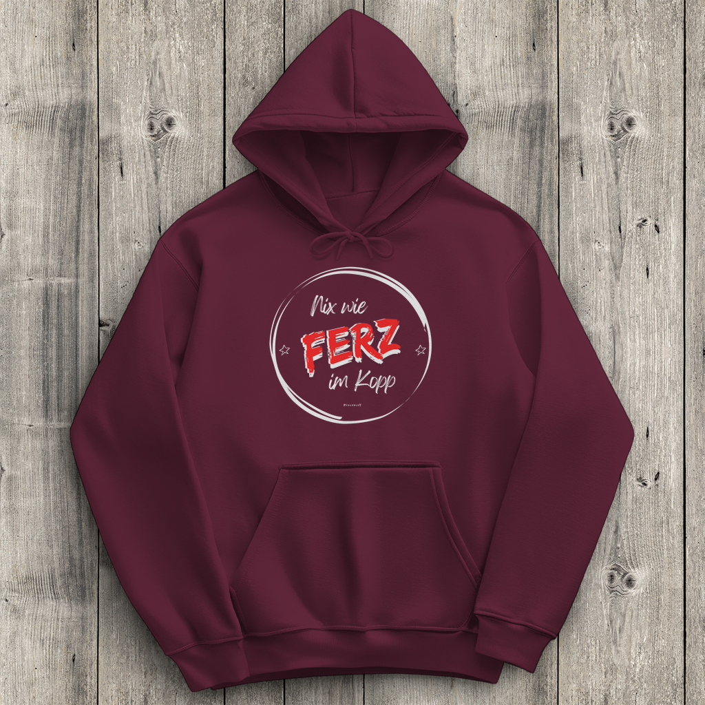 Damen Hoodie "Nix wie Ferz im Kopp"