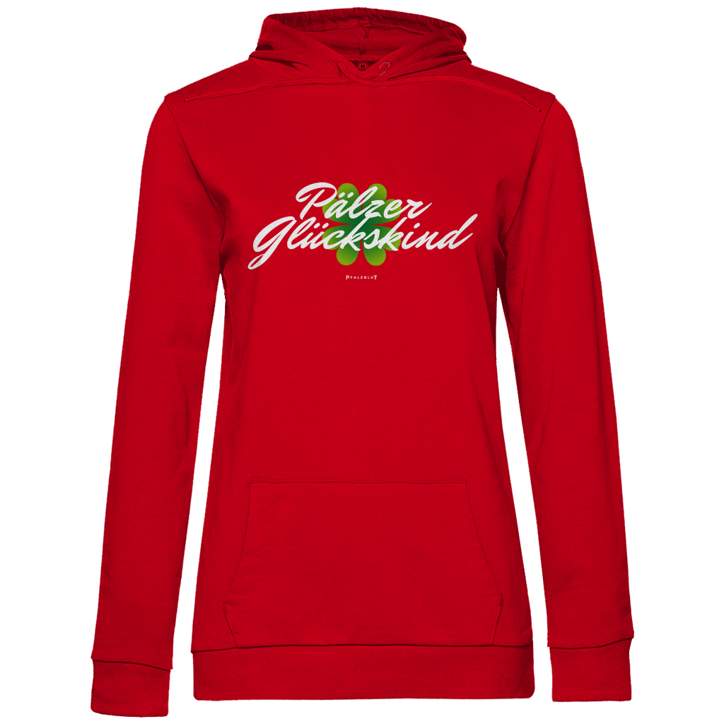 Damen Hoodie " Pälzer Glückskind"