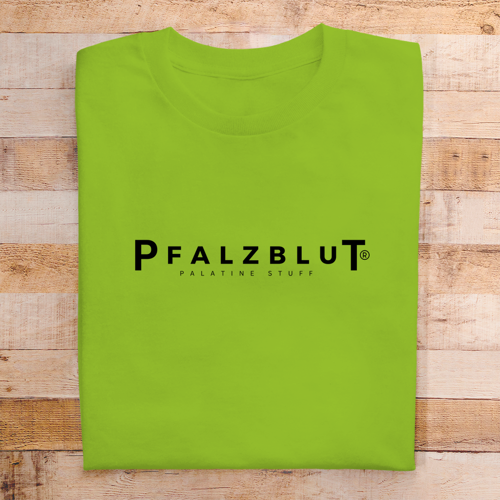 Herren T-Shirt Pfalzblut Logo Schwarz