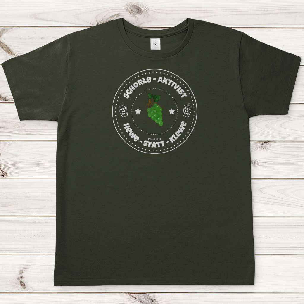 Herren T-Shirt "Hewe statt Klewe"