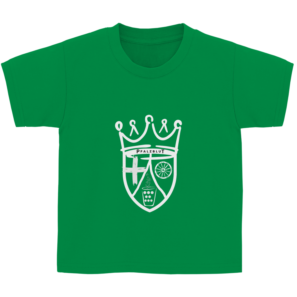 Kinder Basic T-Shirt "Pfalzblut Wappen"