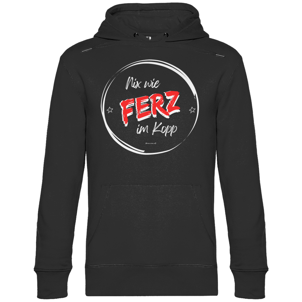 Herren Hoodie "Nix wie Ferz im Kopp"