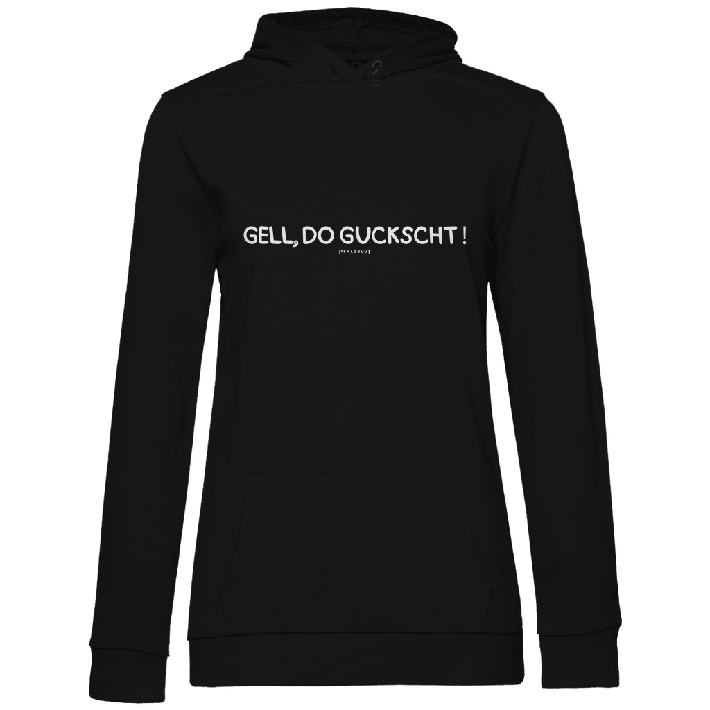 Damen Hoodie "Gell, do guckscht"