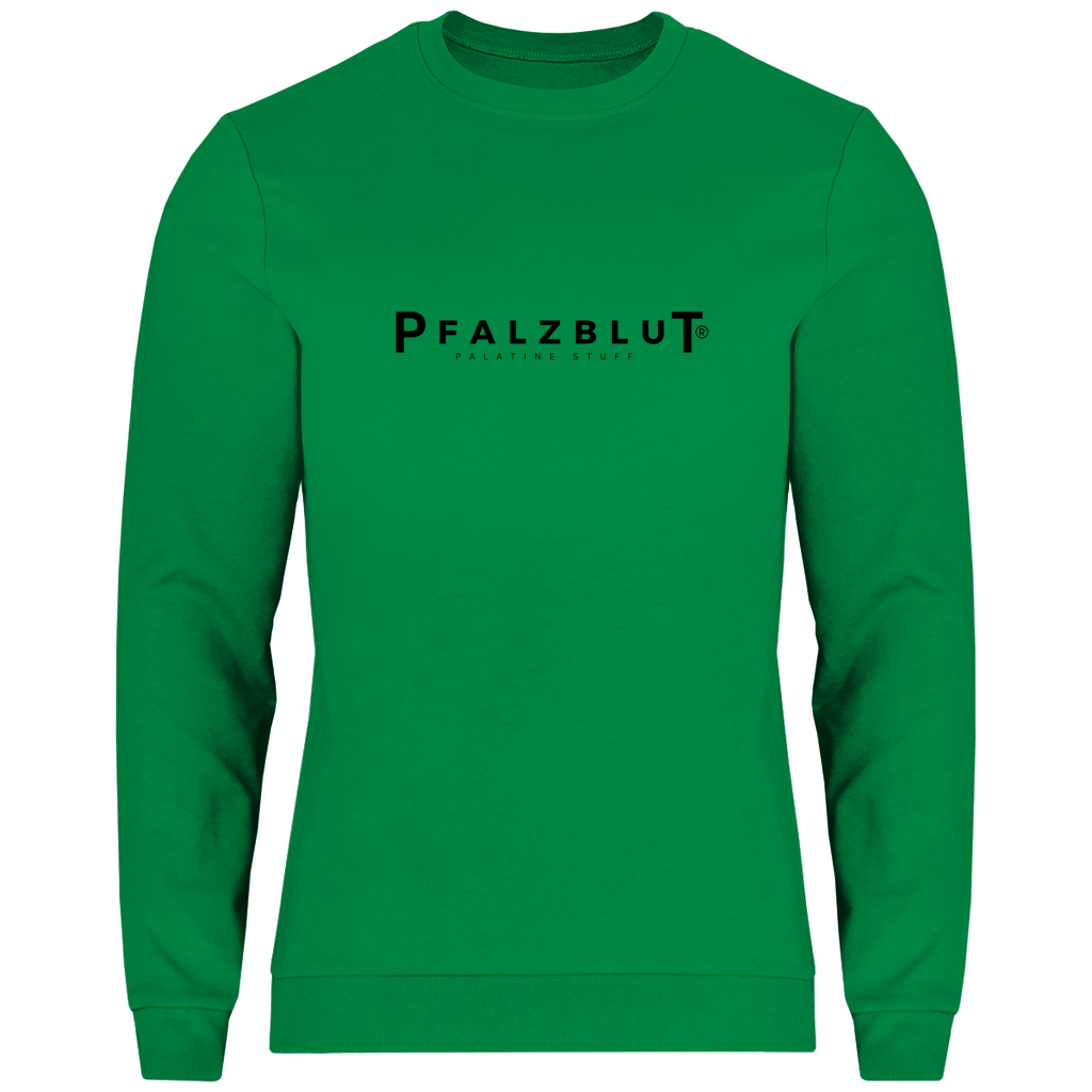Herren Sweatshirt Pfalzblut Logo Schwarz