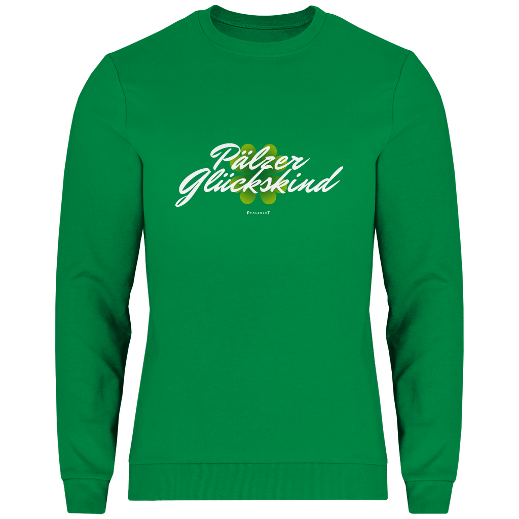 Herren Sweatshirt " Pälzer Glückskind"
