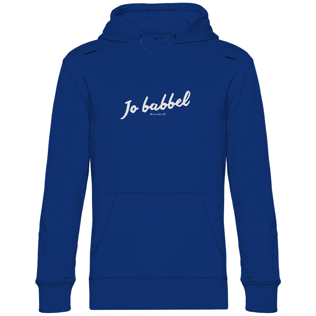 Herren Hoodie "Jo babbel"