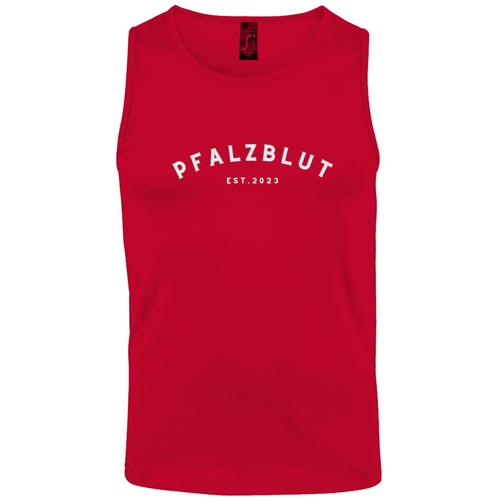 Herren Basic Tank Top "Pfalzblut Logo 2"