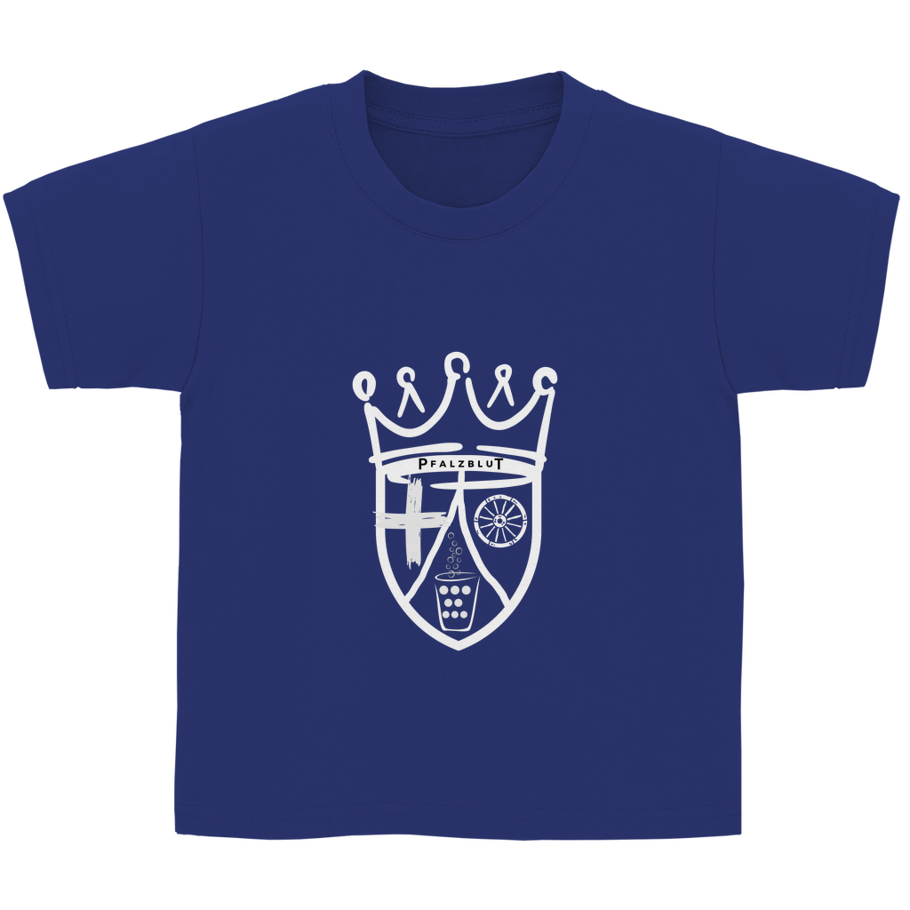 Kinder Basic T-Shirt "Pfalzblut Wappen"