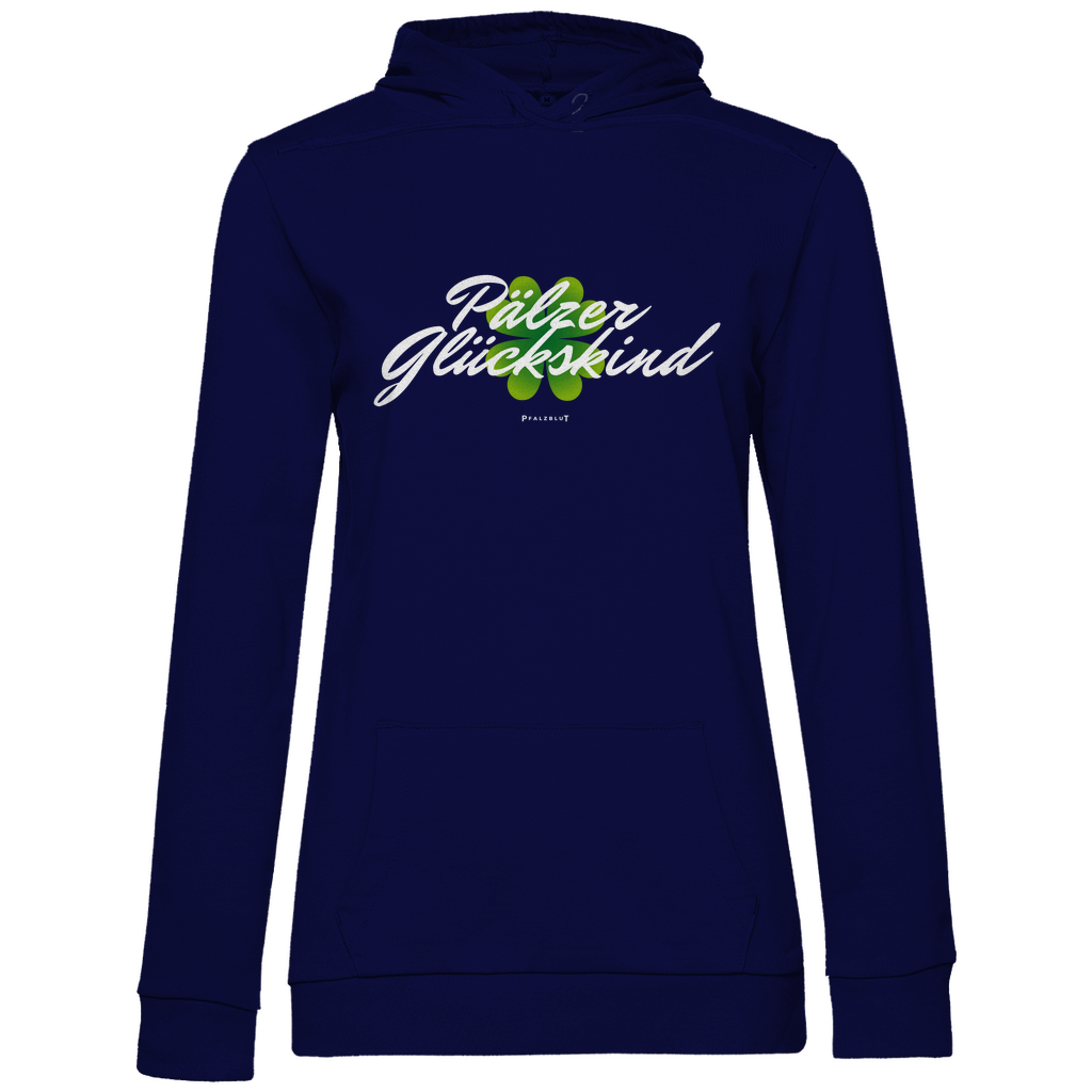Damen Hoodie " Pälzer Glückskind"