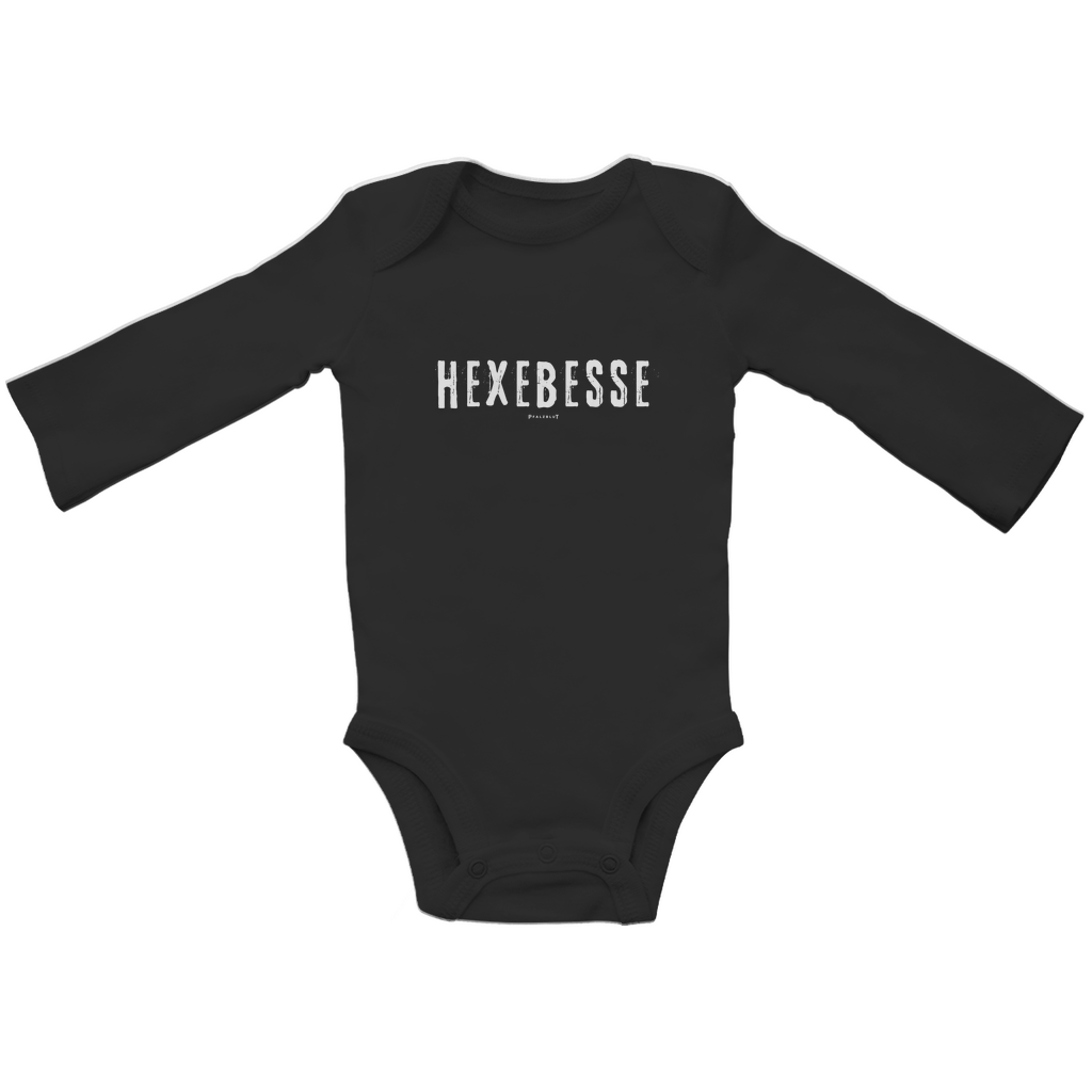 Baby Bio Bodysuite Langarm " Hexebesse"