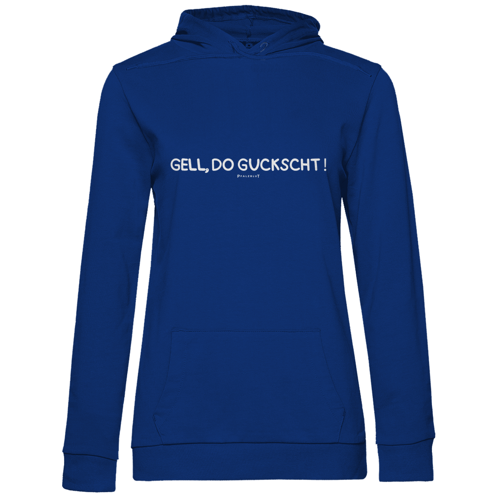 Damen Hoodie "Gell, do guckscht"