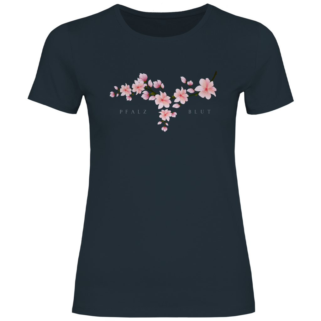 Damen Shirt Pfalzblut Mandelblüte
