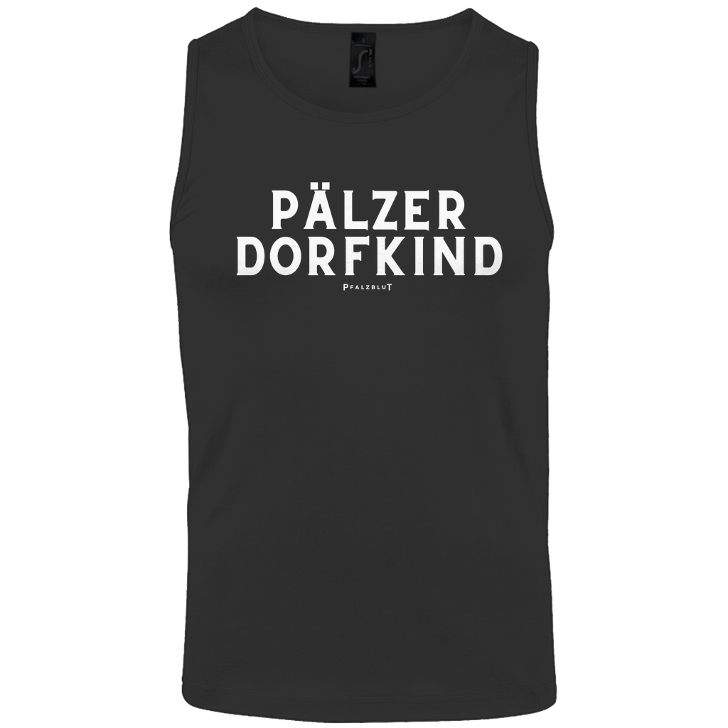 Herren Basic Tank Top "Pälzer Dorfkind"
