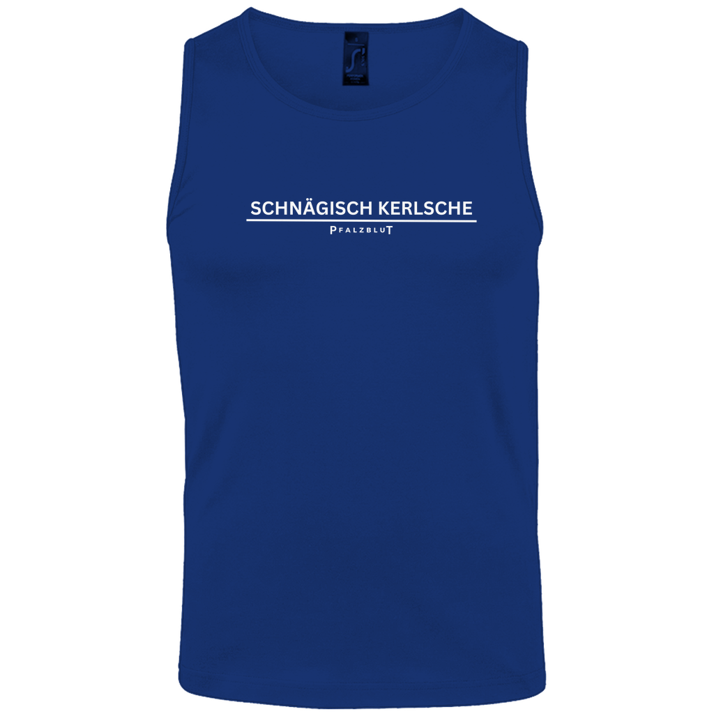 Herren Basic Tank Top "Schnägisch Kerlsche"