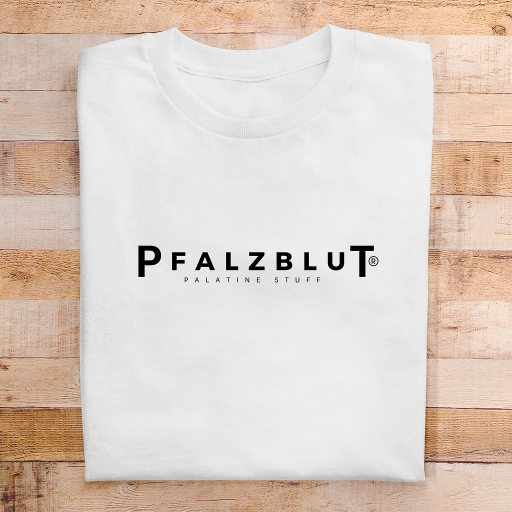 Herren T-Shirt Pfalzblut Logo Schwarz