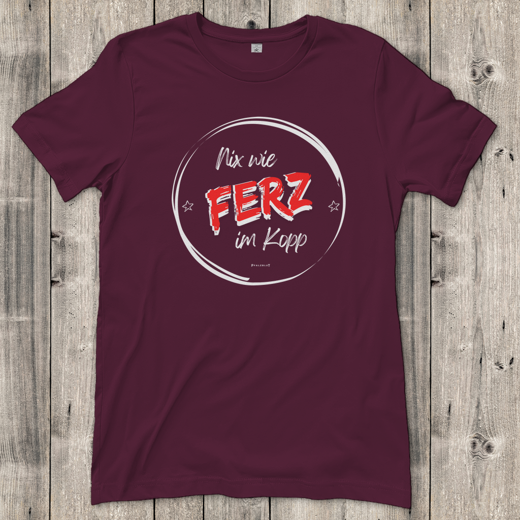 Damen T-Shirt "Nix wie Ferz im Kopp"