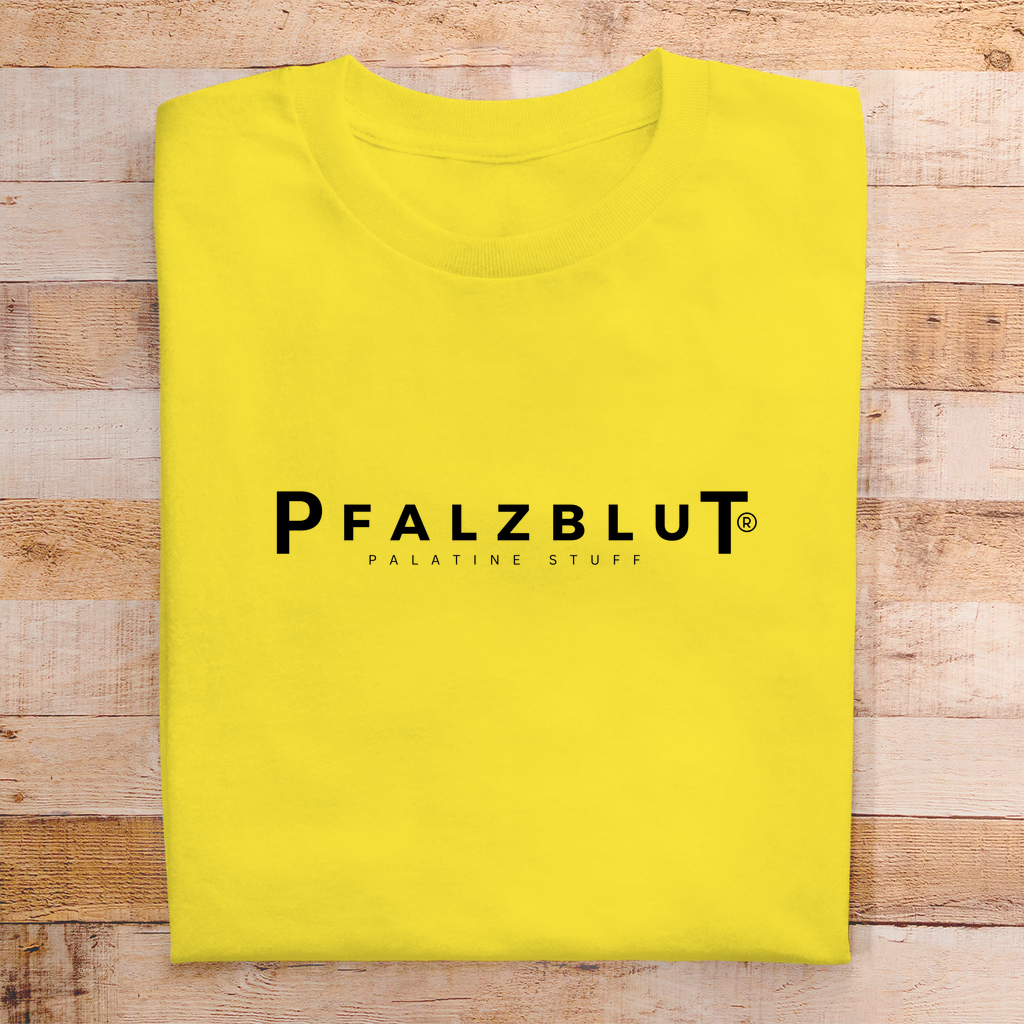Herren T-Shirt Pfalzblut Logo Schwarz