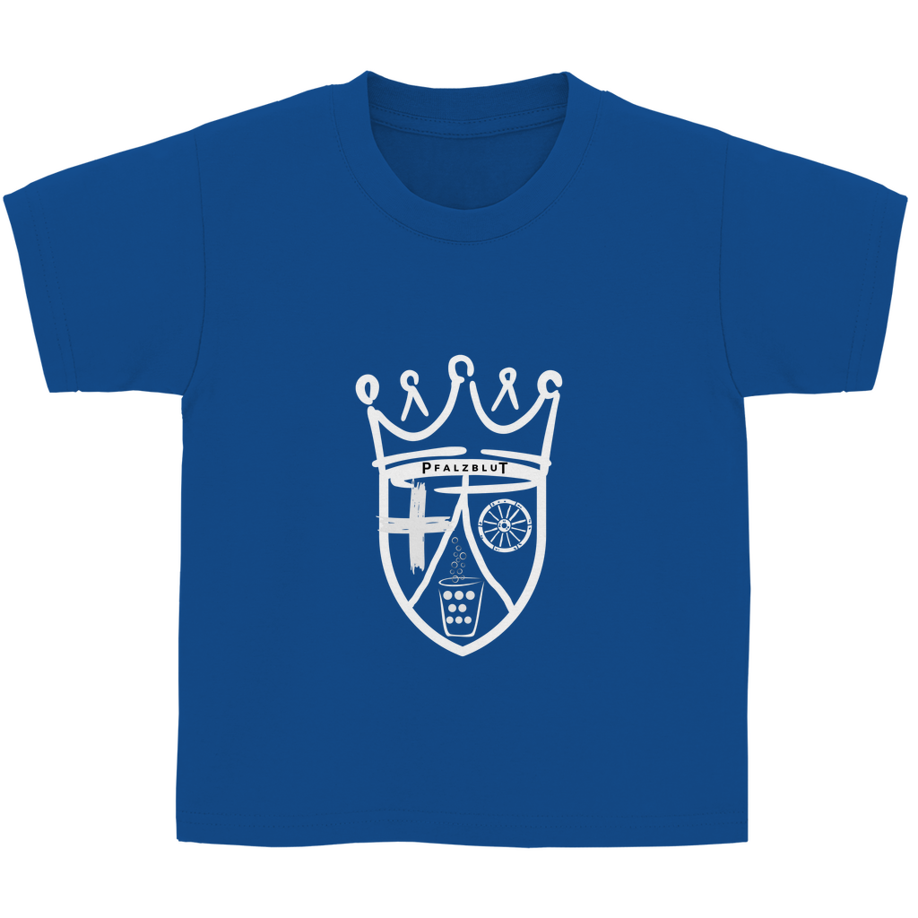 Kinder Basic T-Shirt "Pfalzblut Wappen"