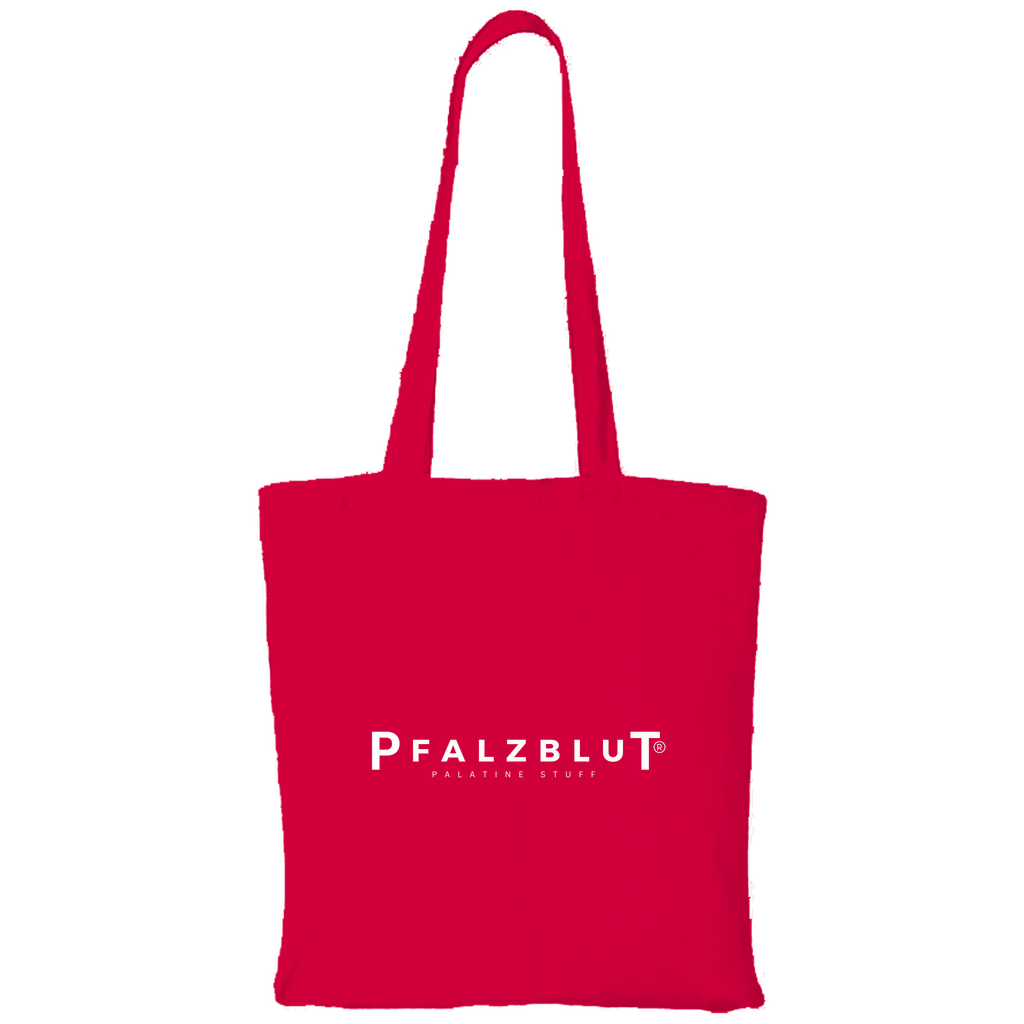 Tragetasche Pfalzblut Logo Weiss