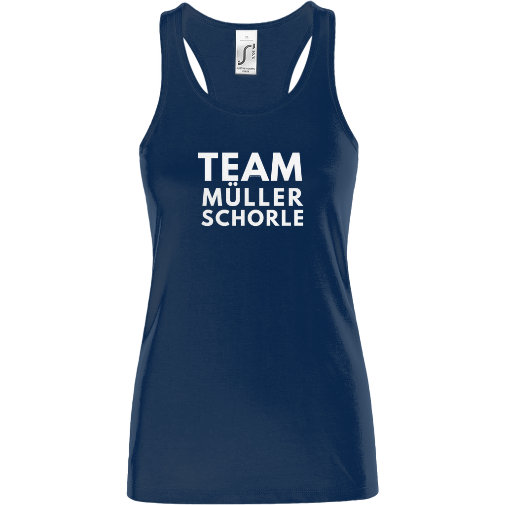 Damen Basic Tank Top "Team Müller Schorle"