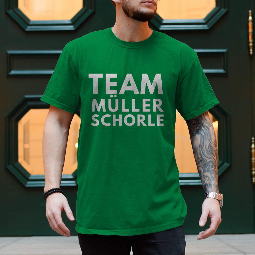 Herren T-Shirt "Team Müller Schorle"