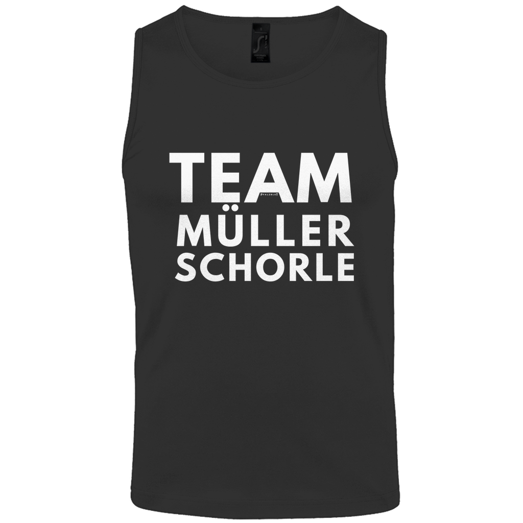 Herren Basic Tank Top "Team Müller Schorle"