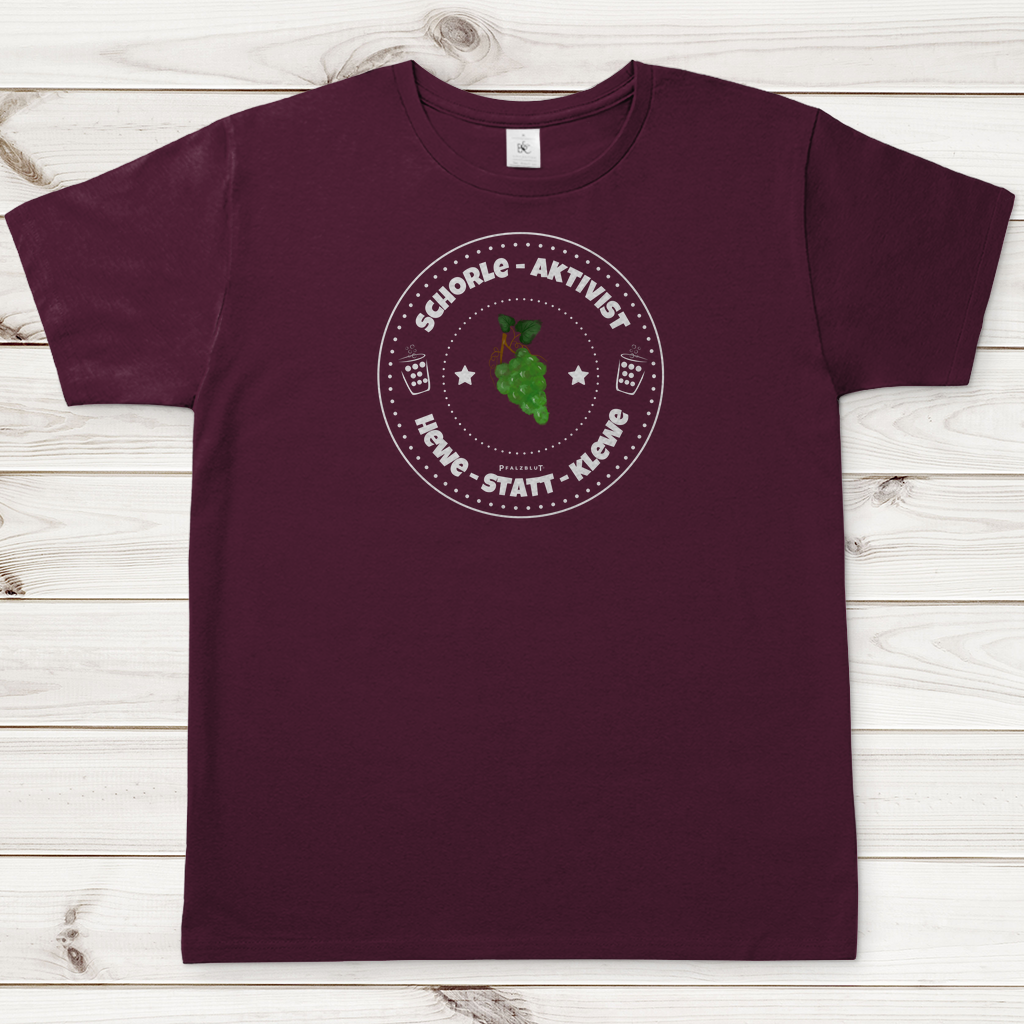 Herren T-Shirt "Hewe statt Klewe"