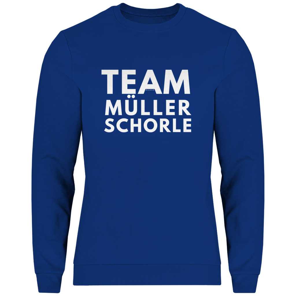Herren Sweatshirt "Team Müller Schorle"