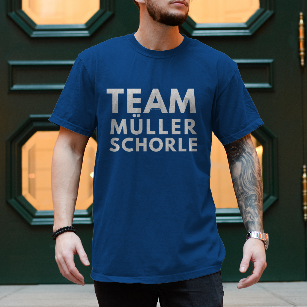 Herren T-Shirt "Team Müller Schorle"