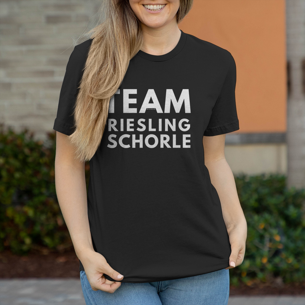 Damen T-Shirt "Team Riesling Schorle"