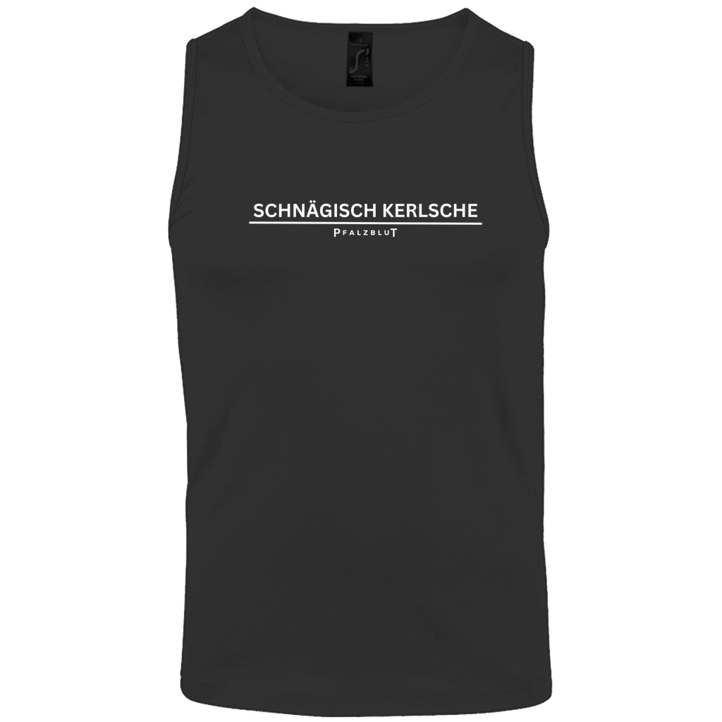 Herren Basic Tank Top "Schnägisch Kerlsche"