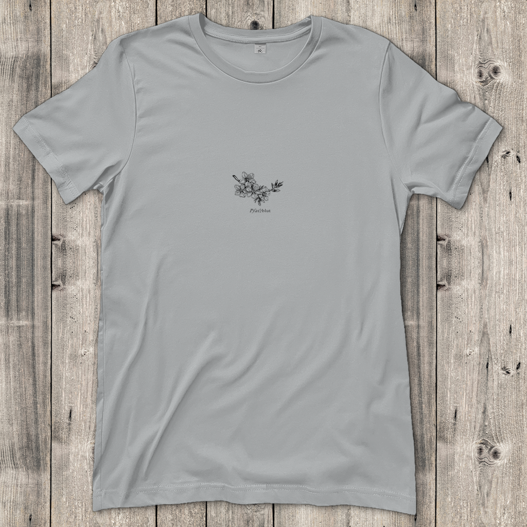 Damen T-Shirt "Mandelblüte Zeichnung"