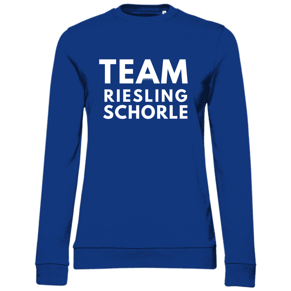 Damen Sweatshirt "Team Riesling Schorle"