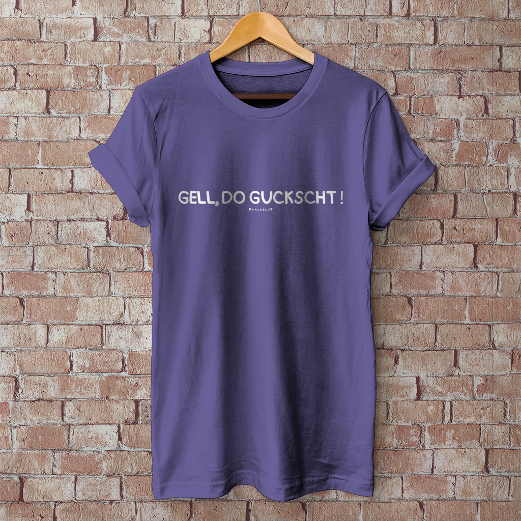Herren T-Shirt "Gell, do guckscht"