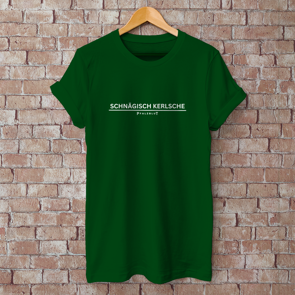 Herren T-Shirt "Schnägisch Kerlsche"
