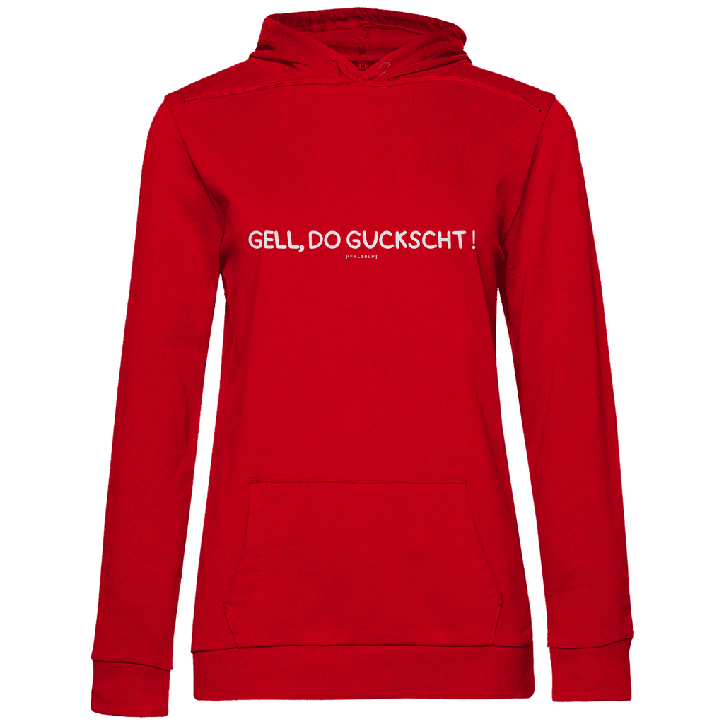 Damen Hoodie "Gell, do guckscht"