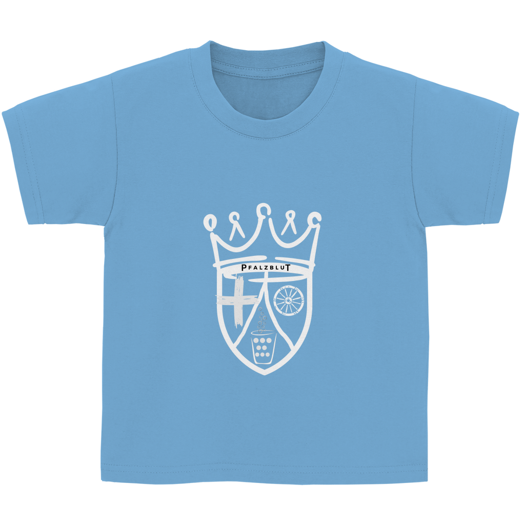 Kinder Basic T-Shirt "Pfalzblut Wappen"